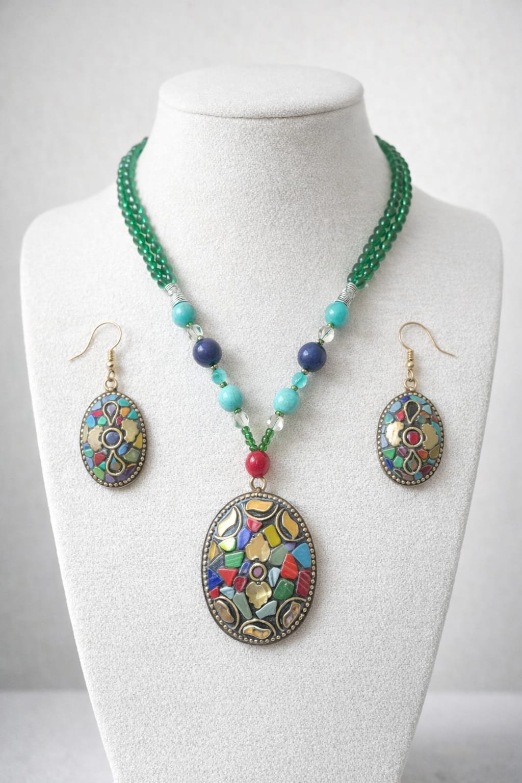 Stone jewllery set - Image 3