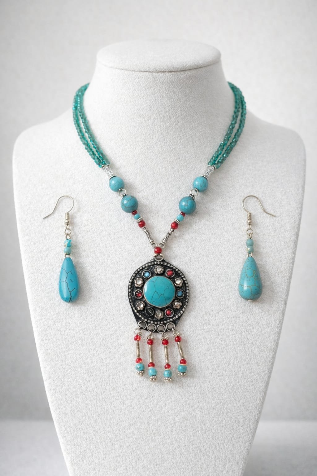 Stone jewllery set - Image 4