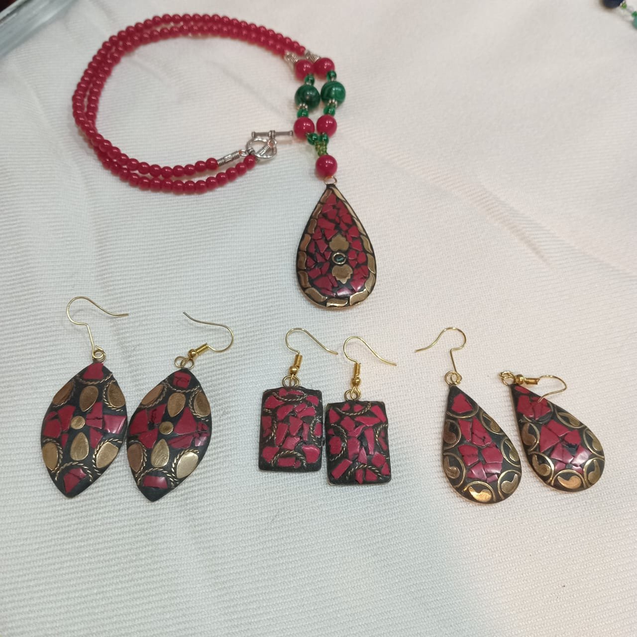 Stone jewllery set - Image 5